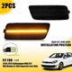 Amber LED Front Side Marker Signal Lights For 2010-14 VW Volkswagen MK6 Golf/GTI