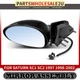 Driver Side Power Adjust Mirror with Manual Folding for Saturn SC2 SC1 1997-2002