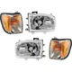 Headlight Corner Light Kit Compatible with 1999-2004 Nissan Pathfinder, w/Bulb