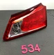 09-13 Lexus IS250 Passenger Right Rear Inner Tail Light Lamp Assembly OEM