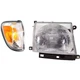 TACOMA 98-00 HEAD LAMP RH with Bulb 2-pc Kit Corner Light