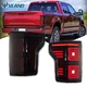Pair LED Tail Lights For 2015-2019 Ford F-150 Pickup Smoked Rear Lamps Assembly
