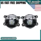 Front Bumper Lamp LED Fog Lights For Subaru Forester XV Crosstrek 2014-2020 Front Bumper Lamp LED Fog Lights For Subaru Forester XV Crosstrek 2014-2020