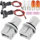 Side Marker Light Bulb Socket with Wire Harness Fit for Ford F250 F350 F450 F550