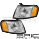 Left Right Side Pair Corner Turn Signal Lamps for 1995-1998 NISSAN SENTRA 200SX