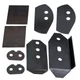 12 gauge Subframe Reinforcement Plates Kit Rear fit for BMW E46 Chassis 3 Series