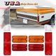 Set Tail Light Lens Backup Side Marker Kit For 1968-1972 Chevy GMC Pick Up Truck