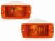 For 1997-2006 Jeep Wrangler Front Corner Turn Signal Parking Light Lamp Lens Set
