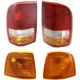 Tail Light Kit For 1993-1997 Ford Ranger Driver and Passenger Side Halogen