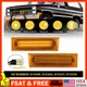 LED Front Side Marker Lights For Chevy Blazer GMC Jimmy C/K 10 Truck Suburban B