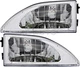For 1994-1998 Ford Mustang Headlight Halogen Set Driver and Passenger Side