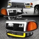 [SWITCHBACK L-LED DRL]FOR 01-07 GMC SIERRA 1500 C3 DENALI HEADLIGHT BUMPER LAMPS