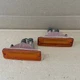 TESTED 1984 1985 1986 Nissan 300ZX Front Bumper Lights Blinker Turn Signal Pair