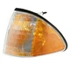 For 1987-1993 Mustang Front Left Corner Lights Amber & Clear Plastic Q