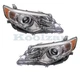 For 12 13 14 Camry (except SE) Front Halogen Headlight Assembly w/Bulb PAIR SET
