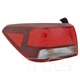 Outer Quarter Tail Light Rear Lamp for 18-23 Kia Rio Left Driver Side