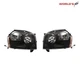 Headlights Assembly Fit For Jeep Grand Cherokee Black Left+Right Side 2005-2007