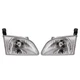Headlight Assembly Headlamps Pair Set for 2001-03 Toyota Sienna LH & RH