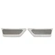 For 17-18 Audi A4 S4 B9 Front Bumper Reflector Side Marker Light Pair 2pcs Clear