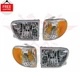 New Front Headlight & Corner Light Pair Set Fits 1998-2001 Mercury Mountaineer