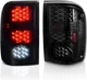 Tail Lights For 1993 1994 1995 1996 1997 Ford Ranger Smoke Signal Brake Lamp L+R
