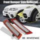Clear Lens Front Bumper Side Marker Reflector for BMW E70 X5 LCI 2011-2013 Pair