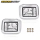 2PC Chrome/Clear Front Parking Signal Light Fit For 03-08 H2 Hummer 05-08 H2 SUT