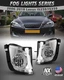 For 2006-2010 Lexus IS250 IS350 Fog Lights Front Bumper Lamp Clear Lens HB4 Pair