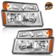 WEELMOTO Pair Headlights For 2004-2012 Chevy Colorado GMC Canyon w/o bulbs WEELMOTO Pair Headlights For 2004-2012 Chevy Colorado GMC Canyon w/o bulbs