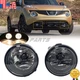 FOR 2015 INFINITI Q40 CLEAR LENS REPLACEMENT FOG LIGHT HOUSING ASSEMBLY PAIR