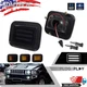 For 03-09 Hummer H2 SUV SUT Smoked Front Corner DRL Turn Signal Lights Set of 2