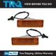 TRQ Parking Light Set Driver & Passenger Side Fits 88-93 Ford 83-93 Mazda