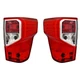 NEW PAIR OF TAIL LIGHTS FOR NISSAN TITAN STANDARD EXTENDED 2018 2019 26550EZ23A