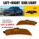 2-20X Amber Left Right Side Marker Light For 2016-23 Mazda Miata MX-5 NA1J515H0C