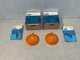 NOS 1965-1966 FORD MUSTANG GT SHELBY GT350 PARKING LAMP LENSES...NEW FOMOCO