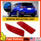 LED Rear Bumper Reflector Brake Lights Set For Toyota Corolla Lexus 2011-2013