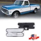 2x Clear Lens Front / Rear Side Marker Light Lamp For 1968-1972 Chevy GMC Truck 