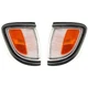 Corner Light Set Fits 1995-1996 Toyota Tacoma RWD 2WD With Bulb With Black Trim Corner Light Set Fits 1995-1996 Toyota Tacoma RWD 2WD With Bulb With Black Trim
