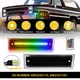 For GMC C1500 C2500 C3500 1981-1986 2* Front RGB LED Side Marker Light GM2550115