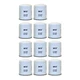WIX Set of 11 Engine Oil Filters Spin-On For Chevy G30 Peugeot 304 404 504 505