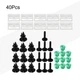 40PCS For BMW 3-Series E90 & E91 Side Skirt Fitting Kit Full Set Of Clips New