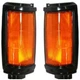 Set of 2 Corner Lights Lamps  Left-and-Right for Pickup Ram 50 Van Dodge Pair