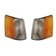 Parking Signal Side Marker Lights Pair Set for 93-98 Jeep Grand Cherokee