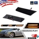 Smoked Sequential LED Side Marker Light For Porsche 911 997 Cayman Boxster 987