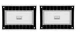OER Park Lamp Lens and Bezel Set For 1970-1971 Dodge Dart Swinger Demon