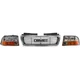 Grille Assembly and Headlight Kit For 98-04 GMC Sonoma 98-01 Jimmy Chrome Shell Grille Assembly and Headlight Kit For 98-04 GMC Sonoma 98-01 Jimmy Chrome Shell
