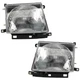 Pair Headlights Lamps Set of 2  Left-and-Right Left & Right for Toyota Tacoma