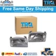 TRQ Headlight Set Fits 92-96 Ford Bronco F-150 92-97 F-250 97 F-250 HD F-350