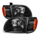 Toyota 00-04 Tundra Regular / Access Cab Black Housing Replacement Headlights