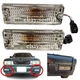 Front Bumper Lamp Signal Light Clear Len For Isuzu Pickup TFR TF Rodeo 1988-1997